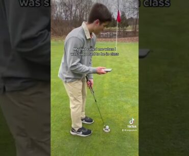 your "Dad" sounds like he's 17 #golf  #shorts
