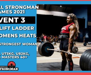 OSG 2021 - Womens Event 3 - Deadlift Ladder