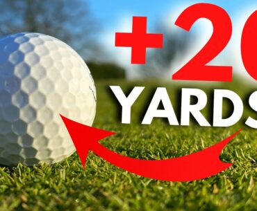 I GAINED 20 Yards with this NEW 2022 GOLF BALL!?
