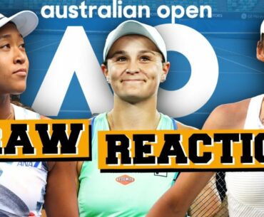 Raducanu facing tough draw! | Women's Australian Open 2022 Draw Reaction | GTL Tennis Podcast #299