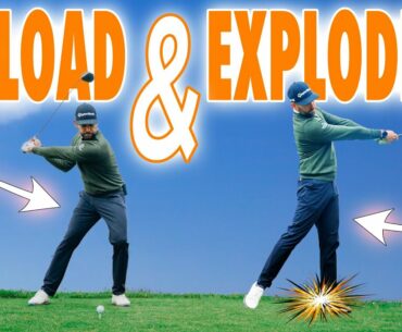 The LOAD & EXPLODE Swing Trick For Maximum Distance With The DRIVER