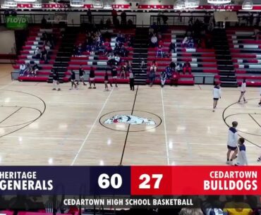 GIRLS BASKETBALL: Cedartown Lady Dawgs vs. Heritage Lady Generals