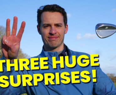 THREE HUGE SURPRISES! VOKEY SM9 WEDGE REVIEW