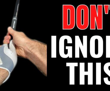 MOST GOLFERS IGNORE THIS PROBLEM BUT IT WILL RUIN YOUR GOLF SWING