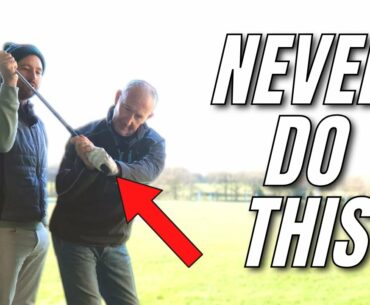 GOLFER LEARNS CORRECT WRIST MOVES AND IT TRANSFORMS HIS GOLF SWING