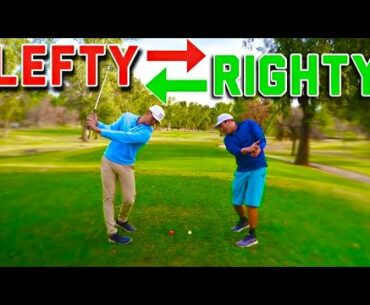 Lefty & Righty SWITCH Clubs!! | We Look RIDICULOUS...FORE!!!