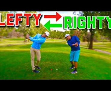 Lefty & Righty SWITCH Clubs!! | We Look RIDICULOUS...FORE!!!