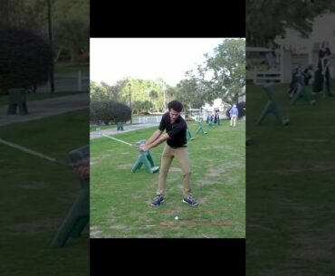 This Golf Tip is PURE GOLD - Feel this in the Golf Swing to Hit PERFECT #shorts #golfswing #golftips