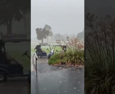 Heavy stuff isn’t coming down for a while  #golf  #shorts #golftiktok