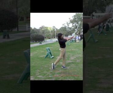 Effortless Golf Swing - Feel Your Knee Going DOWN into the Ground #shorts #golftips #golfswing