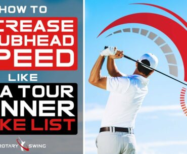 Learn How To Increase Clubhead Speed Like PGA Tour Winner Luke List