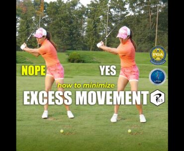 MORE PARS #shorts GOLF TIP: TOO MUCH LATERAL IS BAD (head or torso)