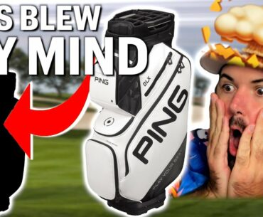 BEST GOLF BAG MADE YET? PING DLX CART BAG REVIEW. Stand Bag with it All.