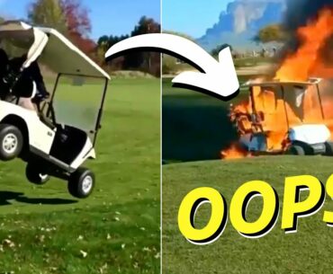 INSANE GOLF CART FAILS!
