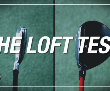 DRIVING IRON VS. FAIRWAY WOOD // Same loft different results