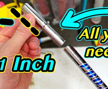 How to EXTEND your Golf Clubs at Home | Golf Club Repair