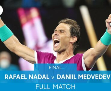 Rafael Nadal v Daniil Medvedev Full Match (Final) | Australian Open 2022