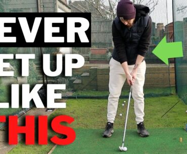 THIS SET UP MISTAKE WILL CAUSE AN OVER THE TOP GOLF SWING