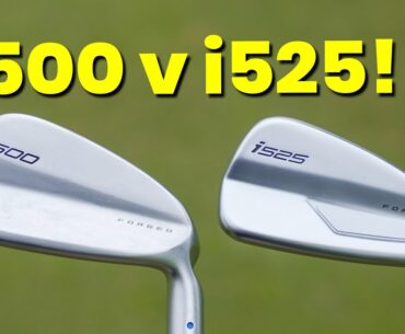 PING i500 v NEW i525 IRONS TEST!