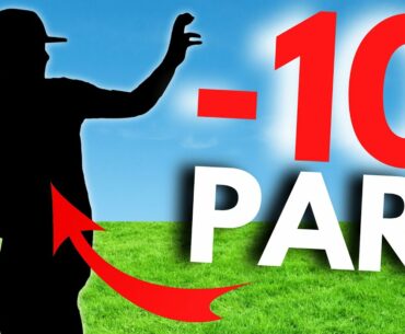 This golfer shot -10 (TEN UNDER PAR) for 18 holes!?