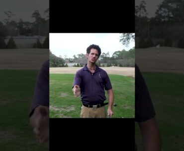 DON'T USE YOUR HANDS in the Golf Swing - Simple Trick to Being VERY CONSISTENT #shorts #golfswing