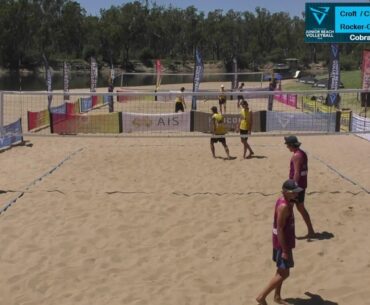 AJBVT Cobram: Men's U19 - Croft / Chen v Rocker-Graham / Fejes
