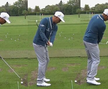 Rickie Fowler Through The Ball Drill / Feel