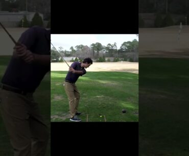 The MOST CONSISTENT Golf Swing Motion - Do THIS for an EASY - REPEATABLE Golf Swing #shorts #golftip