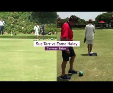 Session 1 Of 2022 Bowls South Africa Open Masters Ladies