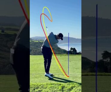 Justin Thomas golf swing on Shot Tracer app