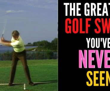 The Greatest Golf Swing You've Never Seen!