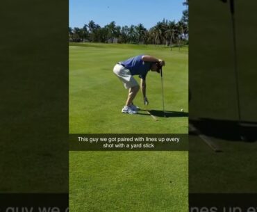 Gonna be a long day on the course  #golf  #shorts #golftiktok