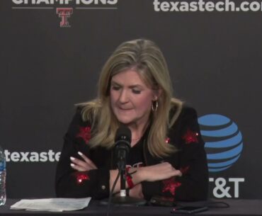 Post-Game Presser: HC Krista Gerlich, Vivian Gray (Texas)