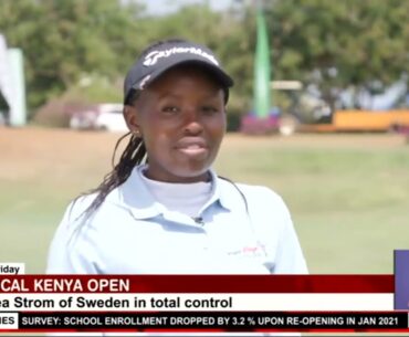 Sweden’s Linnea Strom in total control of Magical Kenya Ladies open