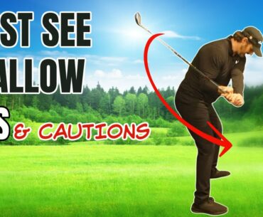 STOP Shallowing Downswing Until YOU can do THIS