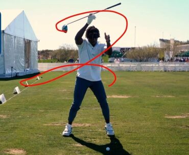 Snappy Gilmore’s one-handed swing is INSANE!