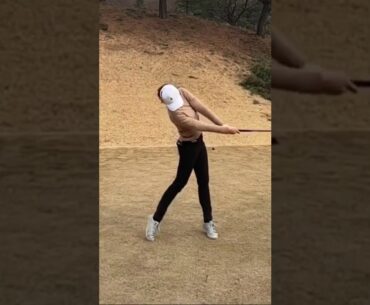 Beauty & Golf! Have a good game Dear Ladies all over the golf! #shorts , #golfshorts