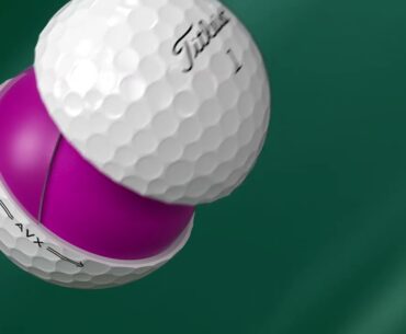 Titleist AVX 2022 Golf Balls Tech Video