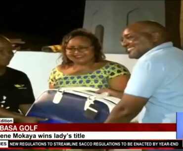 Carolene Mokaya wins Mombasa Golf lady's title