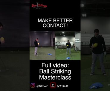 The #1 Drill To Improve Your Contact In Your Golf Swing