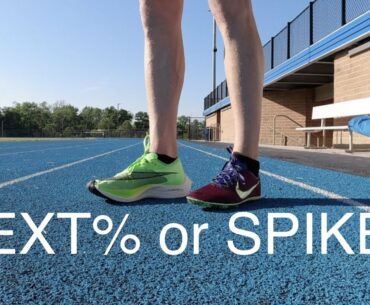 Nike Vaporfly NEXT% or Track Spikes? / Which Shoe for Each Event?