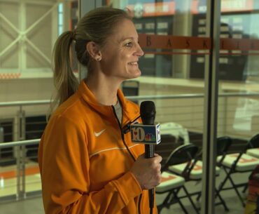 Lady Vols Coach Kellie Harper clip: Pat Summitt comparisons