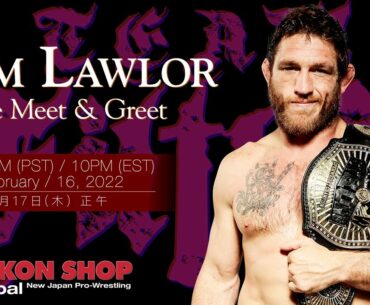 Tokon Shop Global Presents: Tom Lawlor Online Meet & Greet