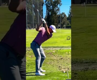 Justin Thomas Slow Motion Golf Swing #shorts #golf #trending #viral