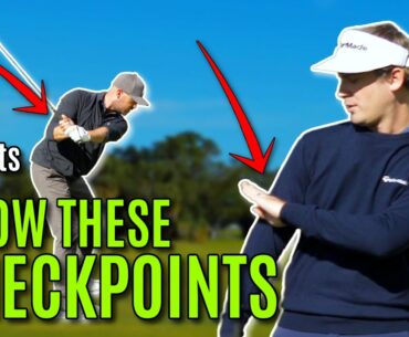 KNOW THESE CHECKPOINTS | PERFECT golf backswing + transition #shorts #golfswing #golf #ericcogorno