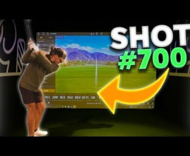 This Is What Happens When You Hit 700 Golf Balls In A Row! (Drastic Change)