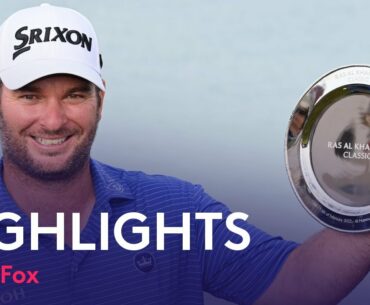 Ryan Fox wins by FIVE shots | Final Round Highlights | 2022 Ras al Khaimah Classic