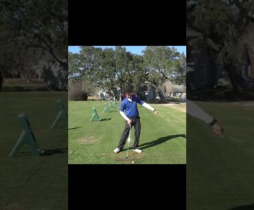 KEEP YOUR ARM STRAIGHT - This Makes the Golf Swing is REALLY CONSISTENT #golfswing #golftips #shorts
