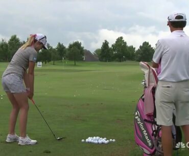 Is Paula Creamer Wearing Underwear on a Golf Course?