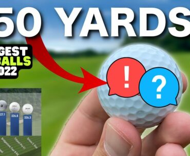 7 LONGEST GOLF BALLS IN 2022 | LONGEST GOLF BALL FOR SLOW SWING SPEED| LONGEST GOLF BALL ILLEGAL